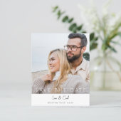 Budget Foto & Kalligrafie 5 MOD V Save the Date (Stehend Vorderseite)
