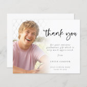 Budget Foto Moderner Abschluss Vielen Dank (Vorne/Hinten)