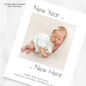 Budget Foto Neujahr Hier Geburtserklärung