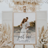 Budget Foto Nichts Extravagant nur Liebe Hochzeit Poster