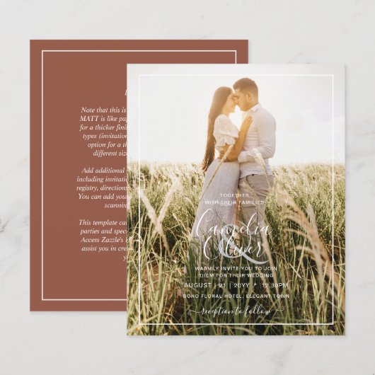 BUDGET Foto Overlay (Vorne/Hinten)