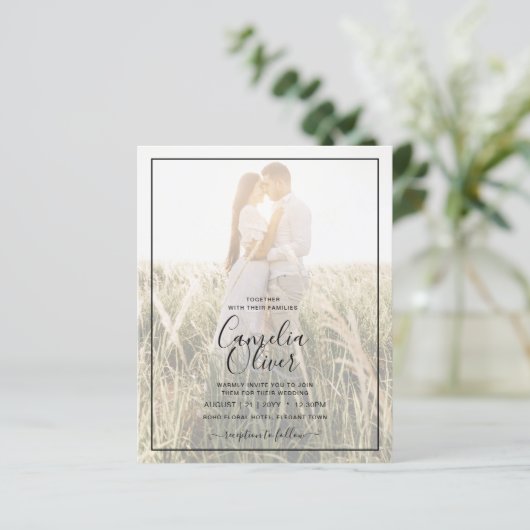 BUDGET Foto Overlay (Stehend Vorderseite)