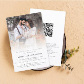 Budget Foto Overlay QR-Code Hochzeitsempfang
