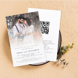 Budget Foto Overlay QR-Code Hochzeitsempfang