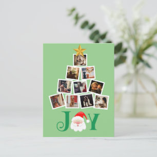 Budget Foto Personalisiert Freude Weihnachten Postkarte