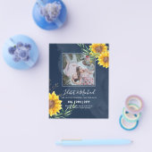 BUDGET-Foto Rett Datum oder Hochzeit Einladung Son Flyer (Einzeln)