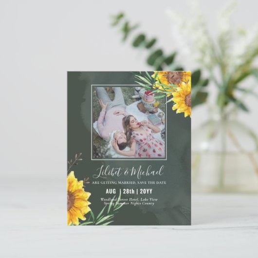 BUDGET-Foto Rett Datum oder Hochzeit Rustikale Son (Stehend Vorderseite)