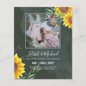 BUDGET-Foto Rett Datum oder Hochzeit Rustikale Son (Vorderseite)