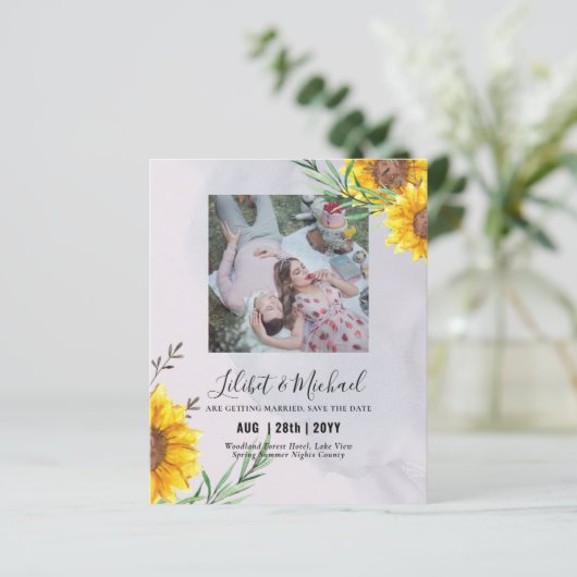 BUDGET-Foto Rett Datum oder Hochzeit Rustikale Son (Stehend Vorderseite)