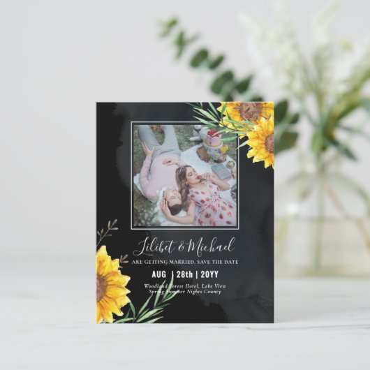 BUDGET-Foto Rett Datum oder Hochzeit Rustikale Son (Stehend Vorderseite)