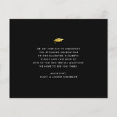 Budget Foto Retten Datum Black Gold Graduate Einla (Rückseite)