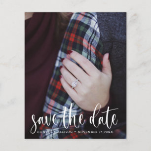 Budget-Foto Save-the-Date-Karte Flyer