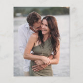 Budget Foto Save the Date Wisteria Wedding (Rückseite)