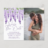 Budget Foto Save the Date Wisteria Wedding (Vorderseite)