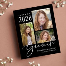 Budget Foto Script Black Abschluss Ankündigung