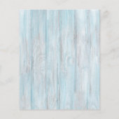 Budget Foto Seashell Seas Greetings Holiday Card (Rückseite)