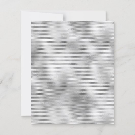 Budget Foto Silver Script Abschluss Ankündigung (Rückseite)