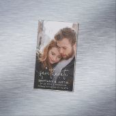 Budget Foto Speichern Sie die Datumsmagnete Magnetische Visitenkarte (Beispiel)