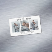 Budget Foto Speichern Sie die Datumsmagnete Magnetische Visitenkarte (Beispiel)