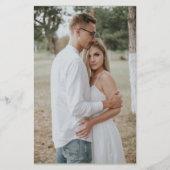 Budget Foto Terracotta Boho Wedding Simple (Rückseite)