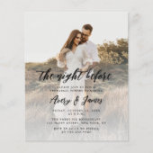 BUDGET Foto The Night Before Probe Dinner (Vorderseite)