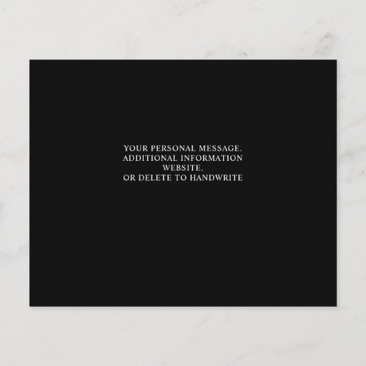 Budget Foto Thin Blue Line Polizeihochzeit (Rückseite)