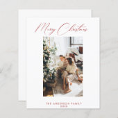 Budget Foto Urlaubskarte (Vorne/Hinten)