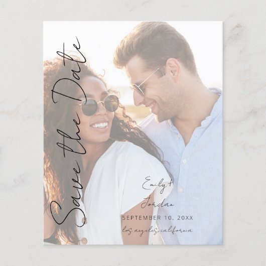 Budget Foto V MOD Chic 3 LG Save the Date (Vorderseite)