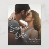 Budget Foto V MOD Chic 4 LG Save the Date (Vorderseite)