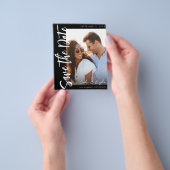 Budget Foto V MOD Chic 5 Save the Date Flyer (Gruppe)
