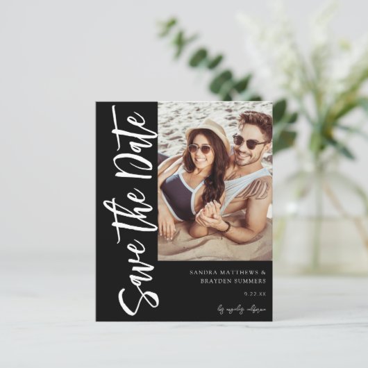 Budget Foto V MOD Chic 6 Save the Date (Stehend Vorderseite)