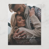 Budget Foto V MOD Chic 8 Save the Date (Vorderseite)