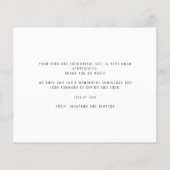 Budget Foto Weihnachten Liebe und Dank (Rückseite)