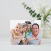 Budget Foto Weihnachten Weihnachtskarte (Stehend Vorderseite)