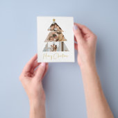 Budget Foto Weihnachtsbaum Grüße Karte (Gruppe)