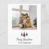 Budget Foto Weihnachtskarte (Vorderseite)