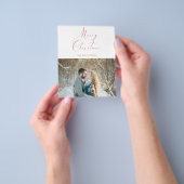 Budget Foto Weihnachtskarte Flyer (Gruppe)