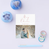 Budget Foto Weihnachtskarte Flyer (Einzeln)