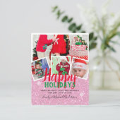 BUDGET Foto Weihnachtskarten - Collage (Stehend Vorderseite)