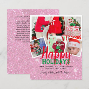 BUDGET Foto Weihnachtskarten - Collage