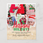 BUDGET Foto Weihnachtskarten - Collage (Vorderseite)