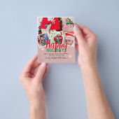 BUDGET Foto Weihnachtskarten - Collage Flyer (Gruppe)