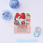 BUDGET Foto Weihnachtskarten - Collage Flyer (Einzeln)