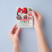 BUDGET Foto Weihnachtskarten - Collage Flyer (Gruppe)