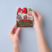 BUDGET Foto Weihnachtskarten - Collage Flyer (Gruppe)