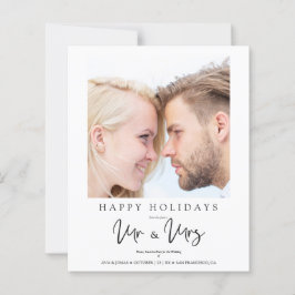 Budget Foto Whimsical MR & MRS Weihnachtssehen