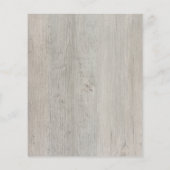 Budget Fox Cub Rustic Woodland Babydusche (Rückseite)