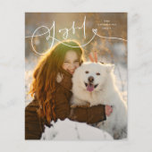 Budget Freude Geblüht 1 Foto Weihnachtsfeiertag (Vorderseite)