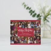 Budget Frohe Weihnachten 10 Multi Foto - Rot (Stehend Vorderseite)