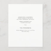 Budget Frohe Weihnachten Foto Grüne Urlaubskarte Flyer (Hinten)